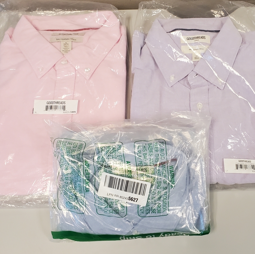 Goodthreads Slim Fit Oxford Shirts